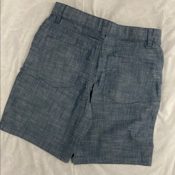 Cat & Jack Boys Shorts Lot Size 12 NWT Flat Front Navy Orange Blue - Picture 6 of 9